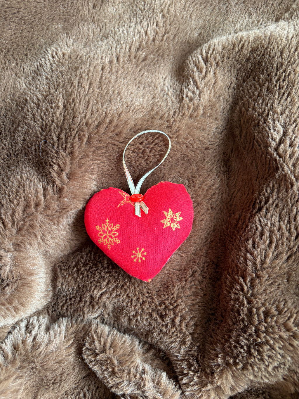 Snowflake Christmas Scented Mini Heart