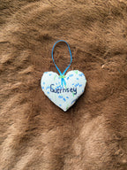 Guernsey Lavender Scented Mini Heart
