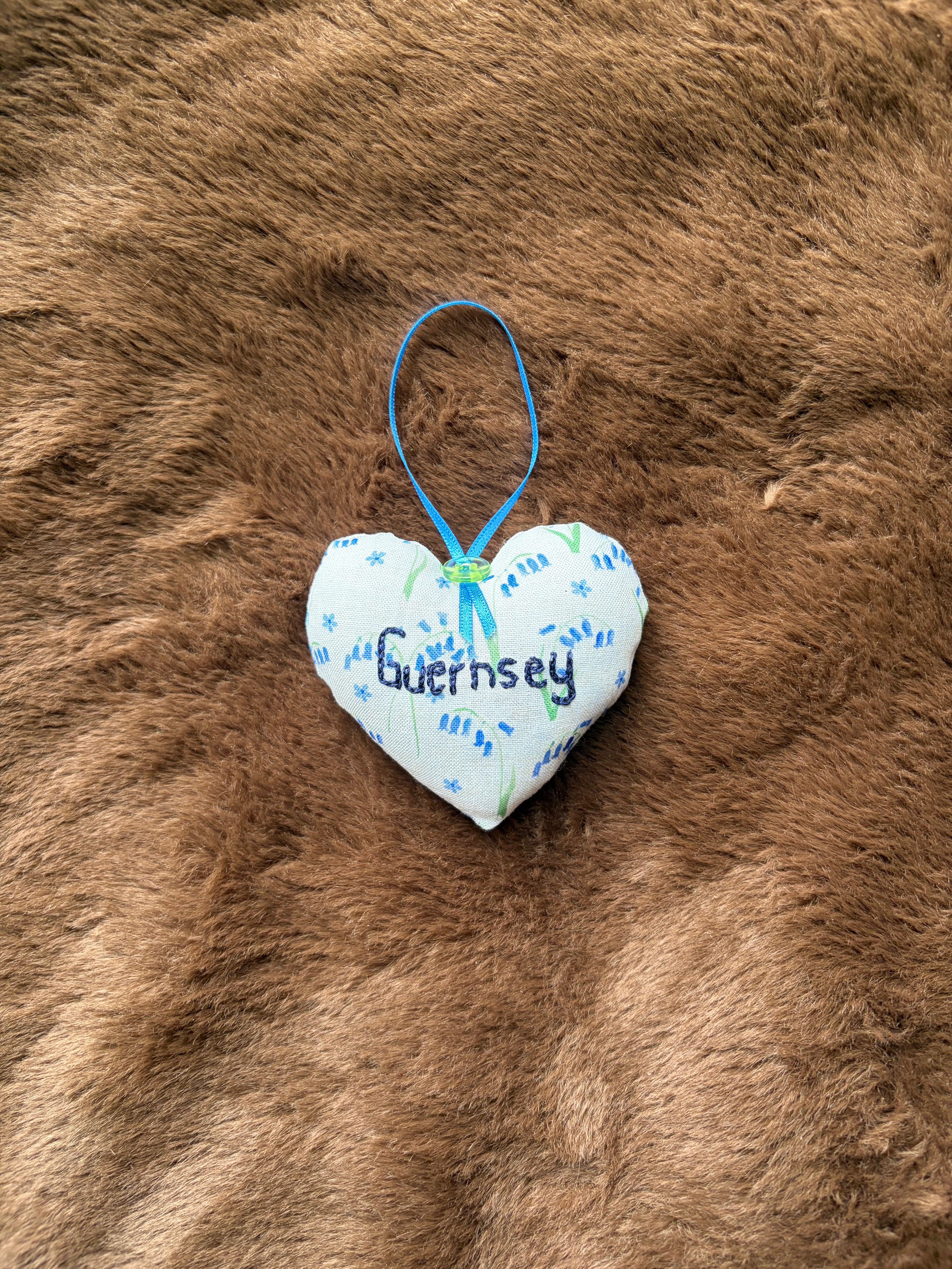 Guernsey Lavender Scented Mini Heart