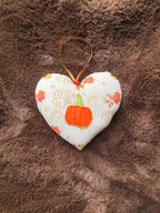 Pumpkin Autumn Scented Heart
