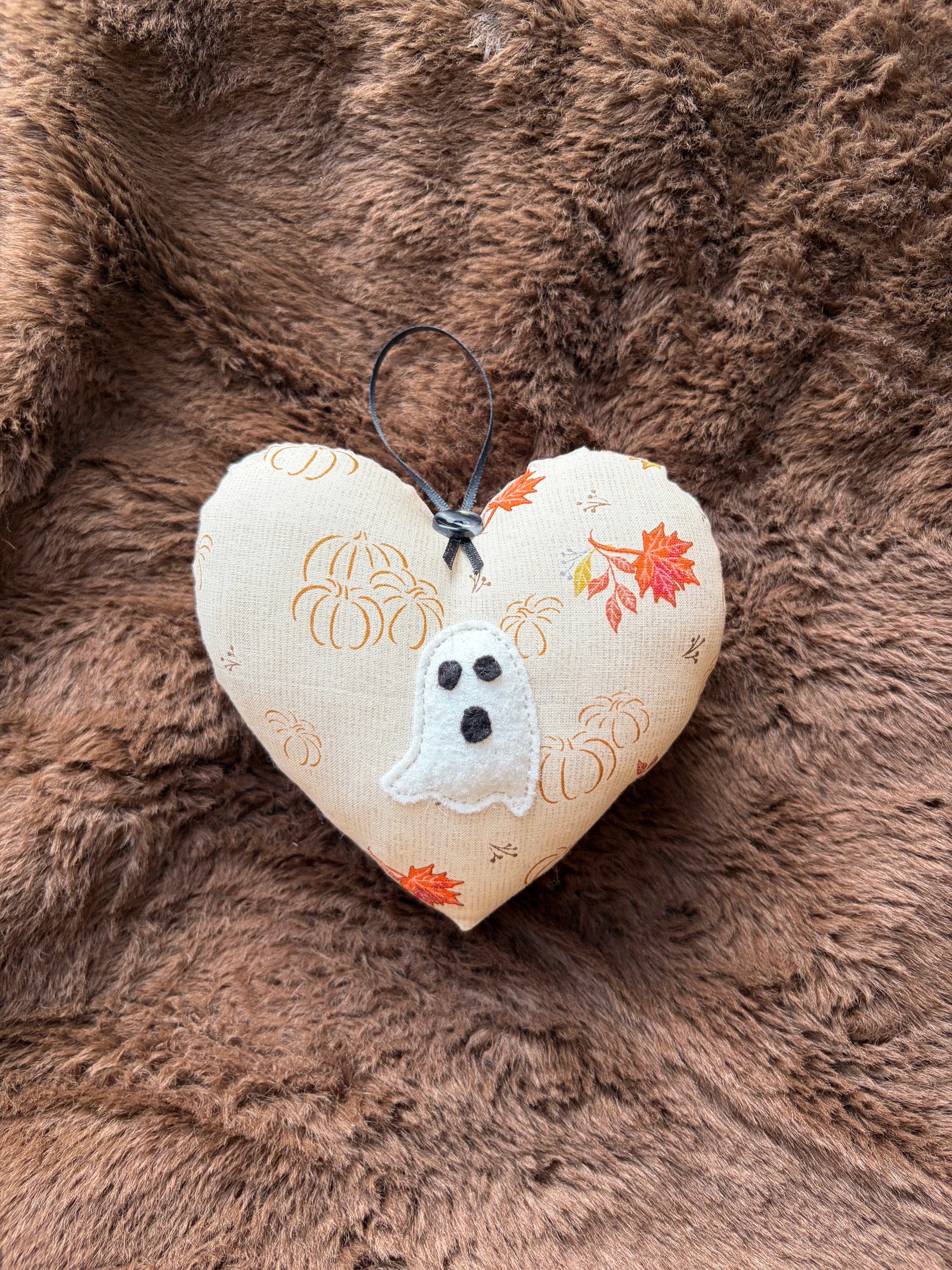 Ghost Halloween Scented Heart