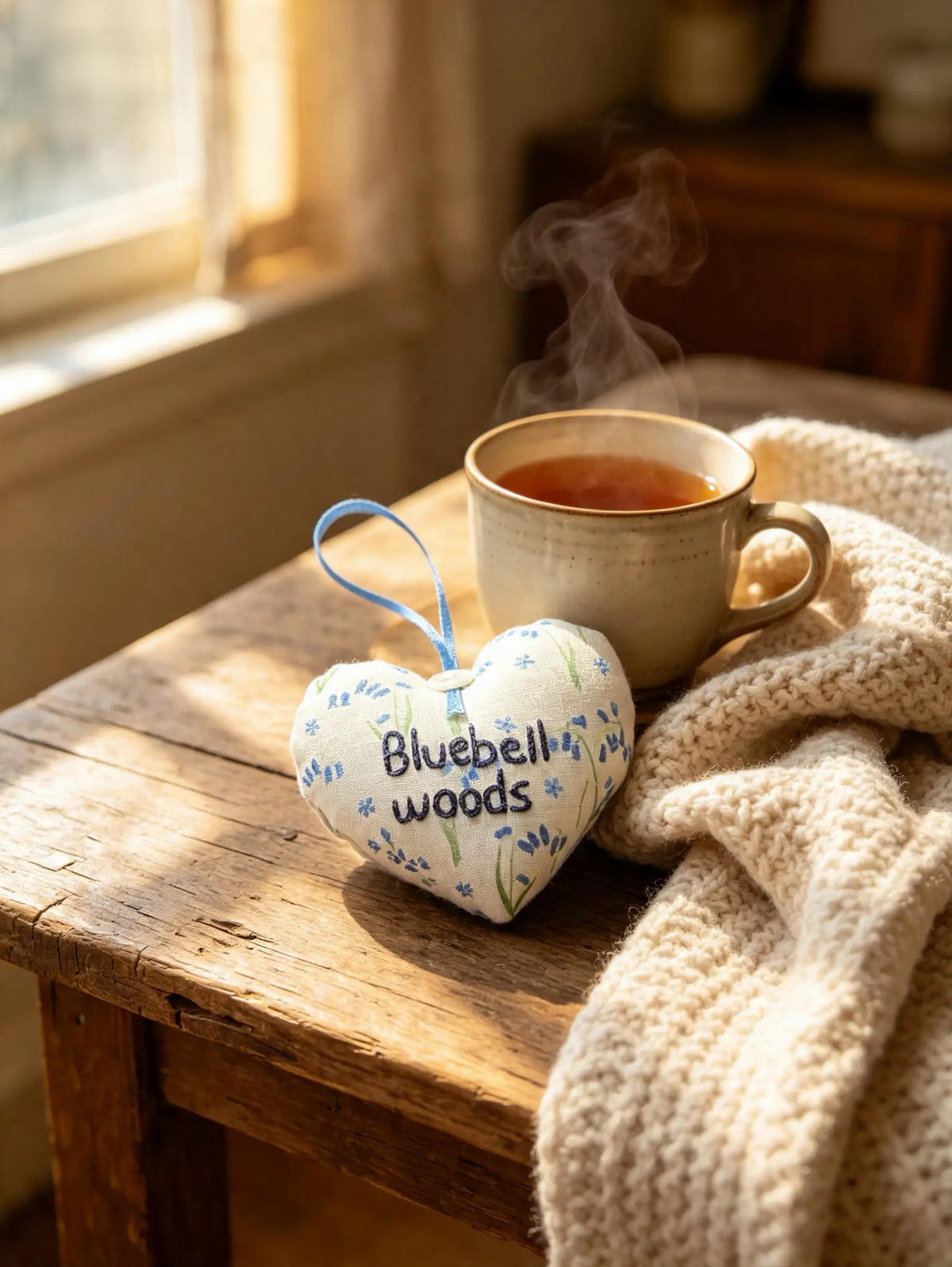 Bluebell Wood Lavender Scented Mini Heart