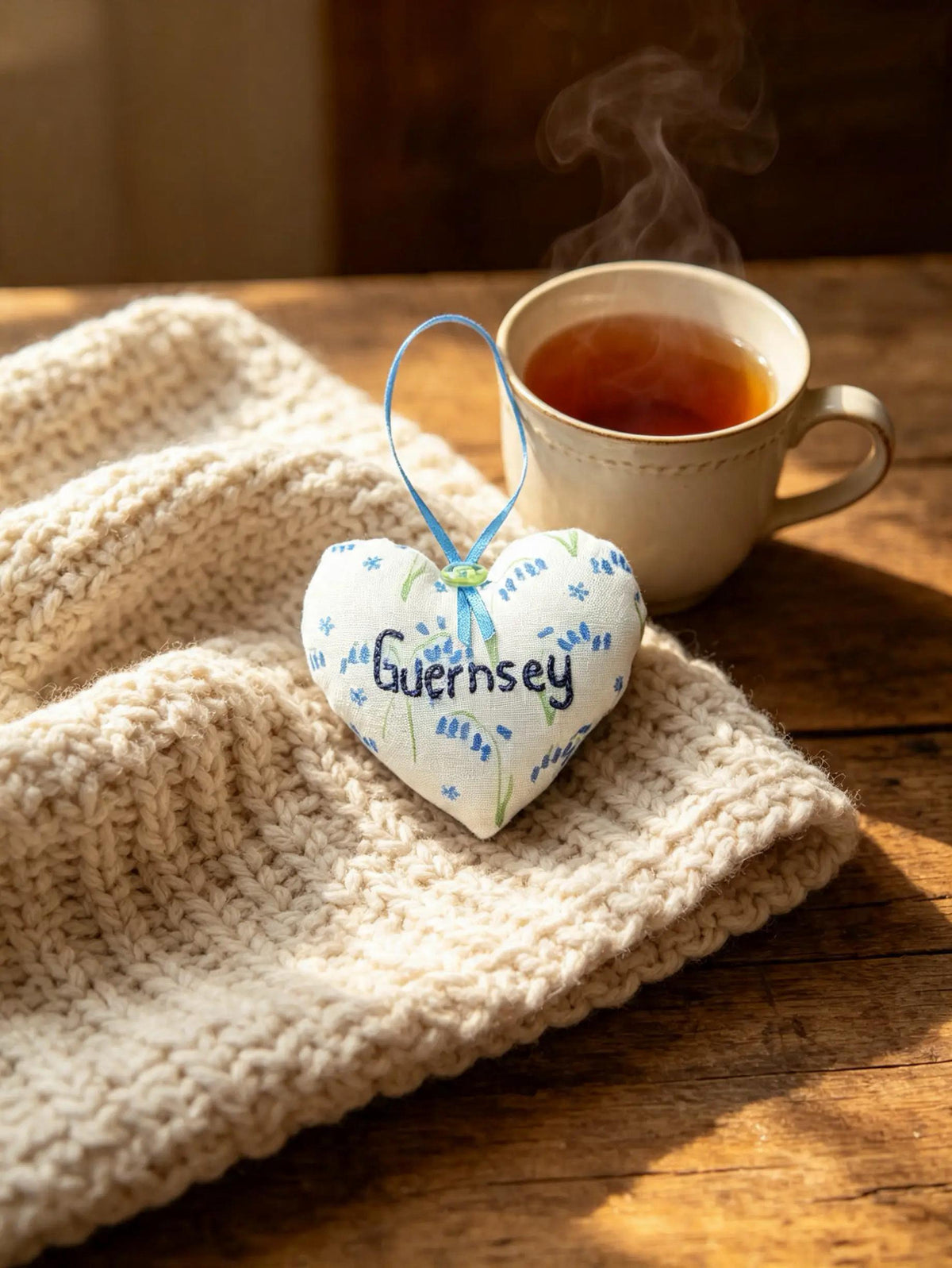Guernsey Lavender Scented Mini Heart