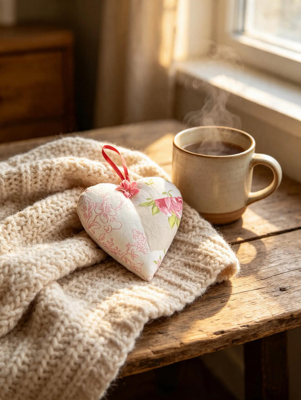 Large Lavender Scented Heart