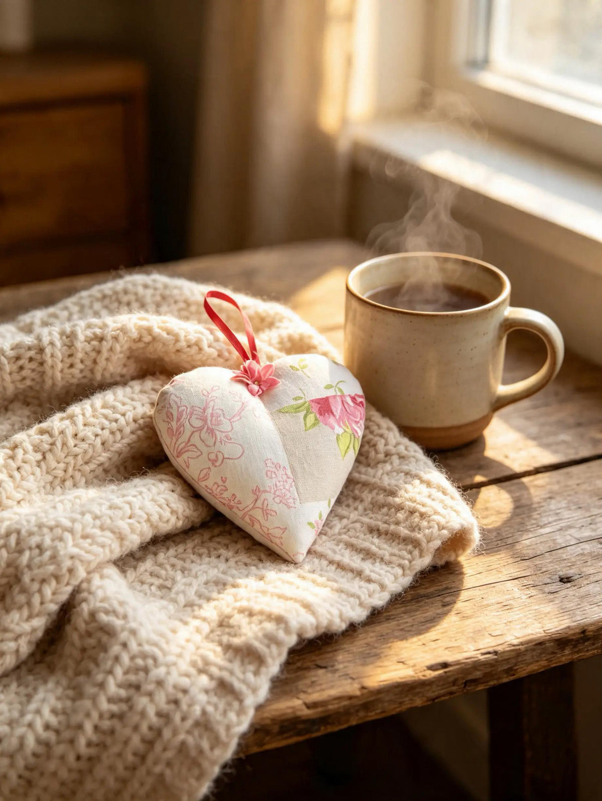Large Lavender Scented Heart