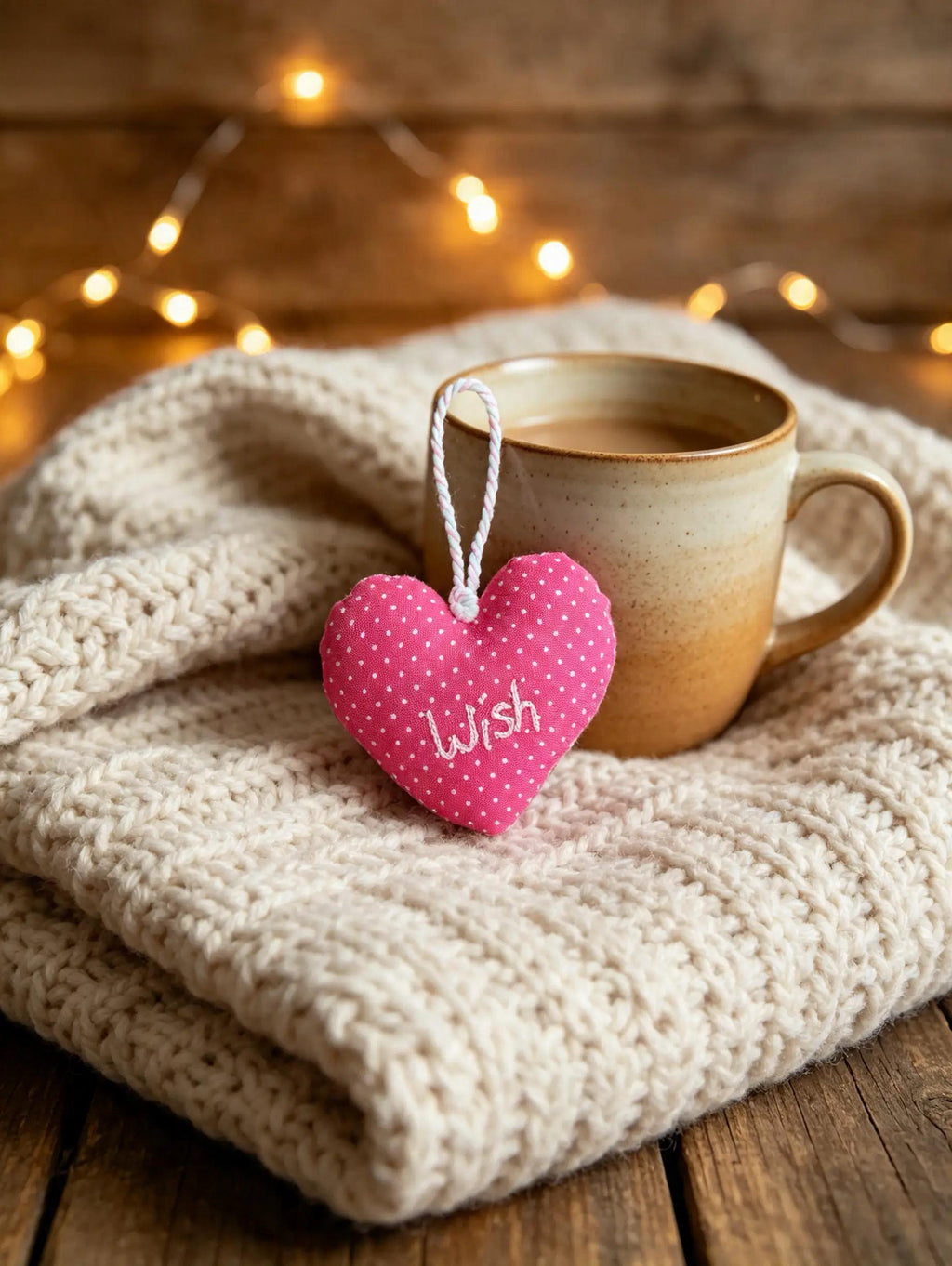 Wish Lavender Scented Mini Heart