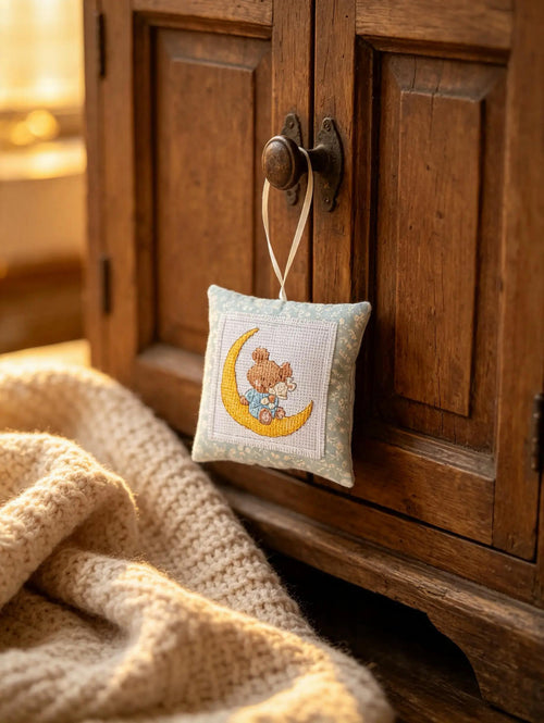 Bear and Moon Lavender Scented Sachet