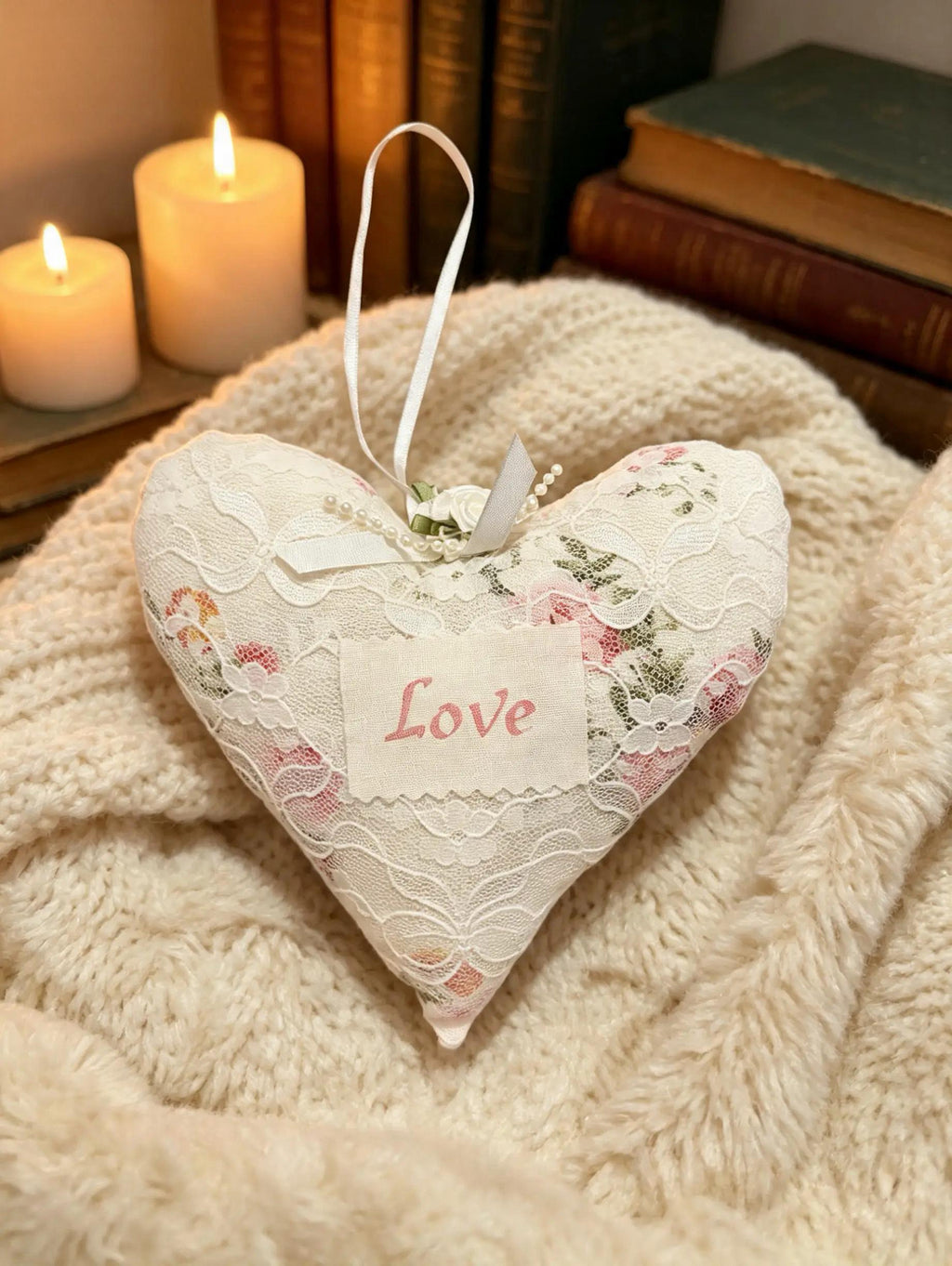 Love Lavender Scented Heart