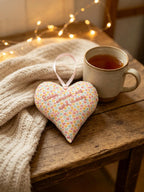 Floral Lavender Scented Heart