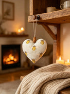 Bee Lavender Scented Heart