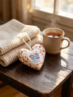 Cherry Lavender Scented Heart