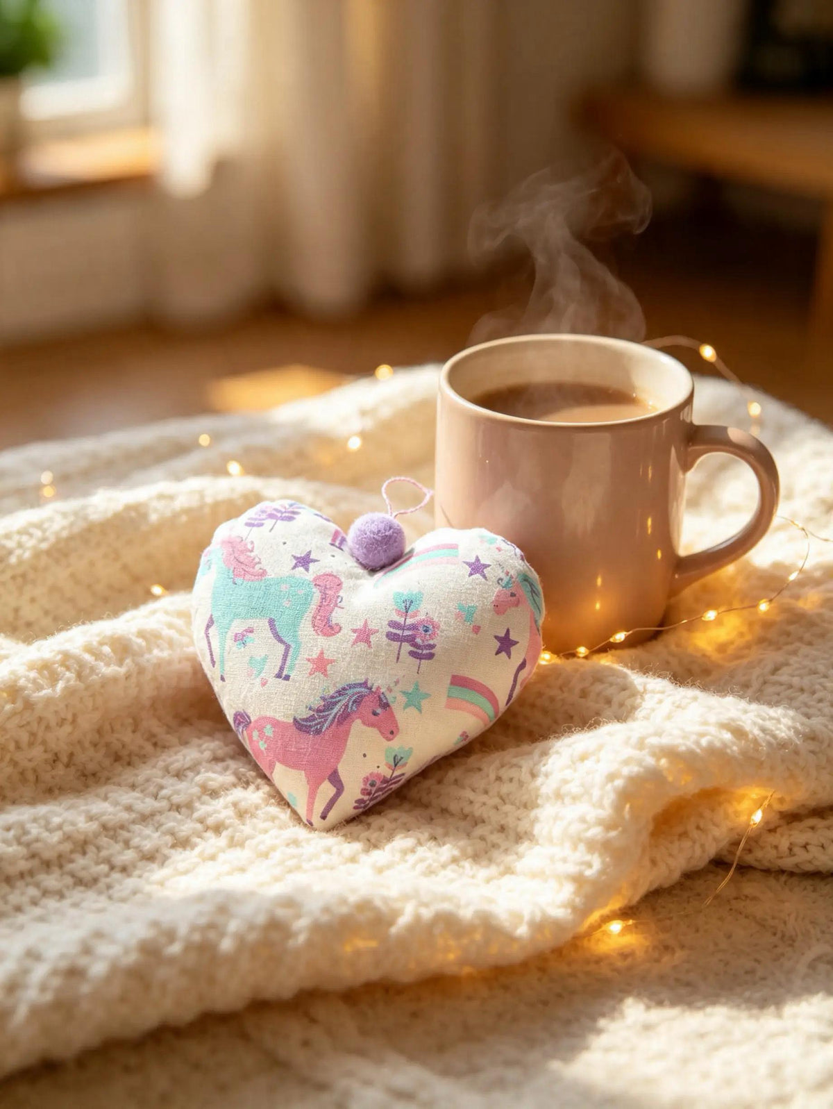 Unicorn Lavender Scented Heart