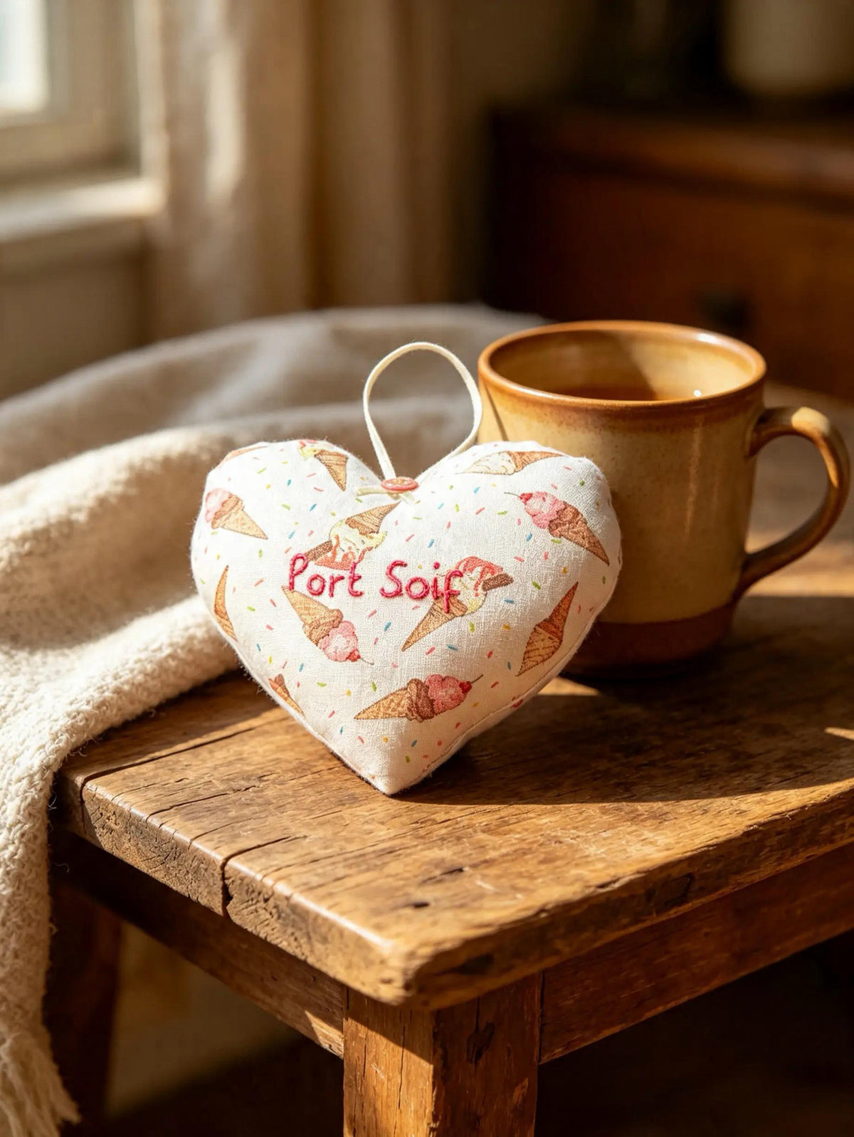 Port Soif Lavender Scented Heart