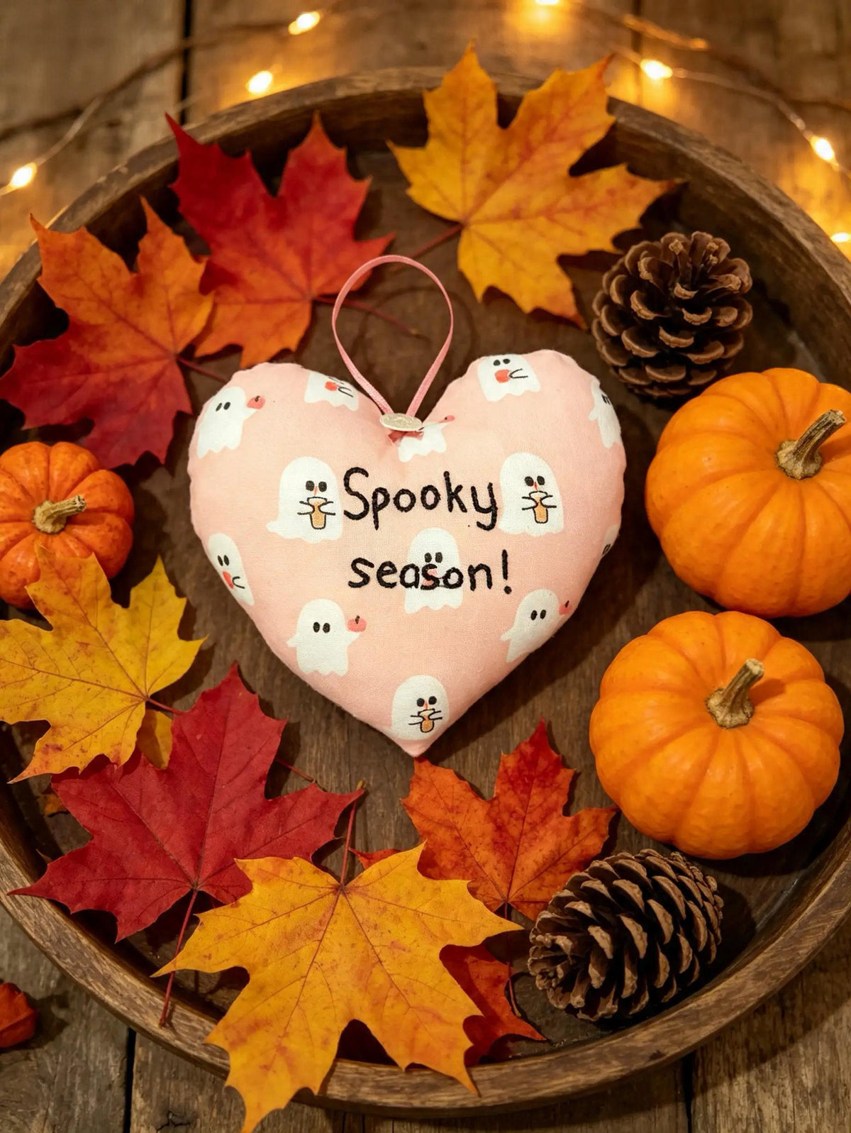 Spooky Season Scented Ghost Heart