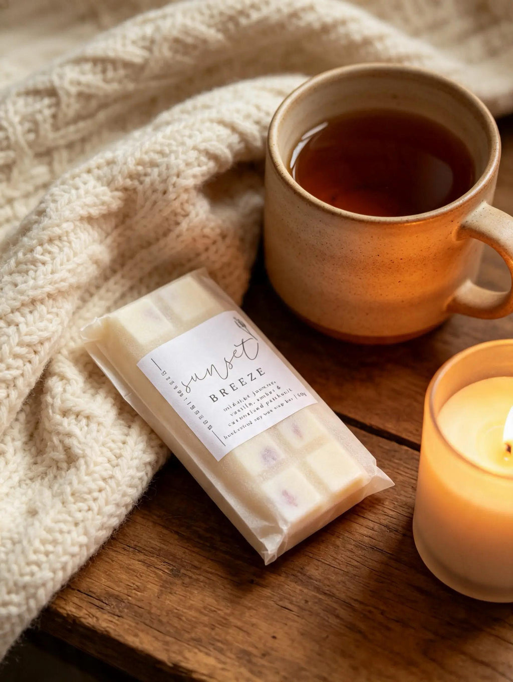 Sunset Breeze Scented Wax Melt Snap Bar