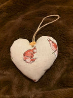 Squirrel Lavender Scented Heart