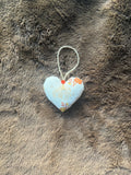 Pumpkin Print Mini Heart