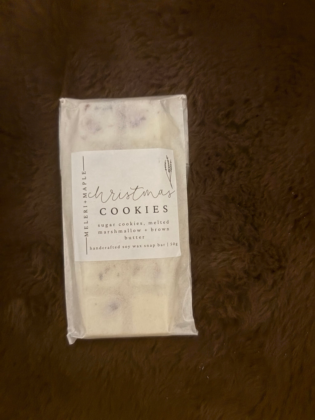 Christmas Cookies Wax Melt Snap Bar