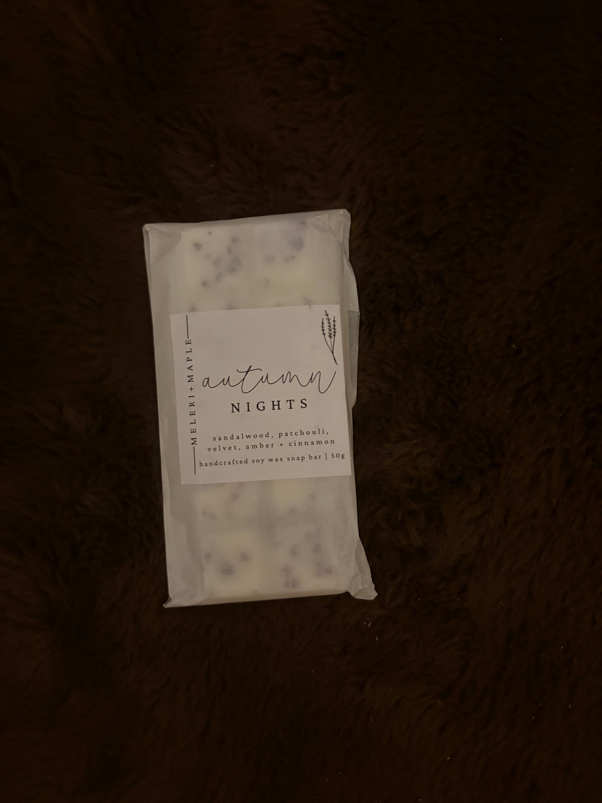 Autumn Nights Wax Melt Snap Bar