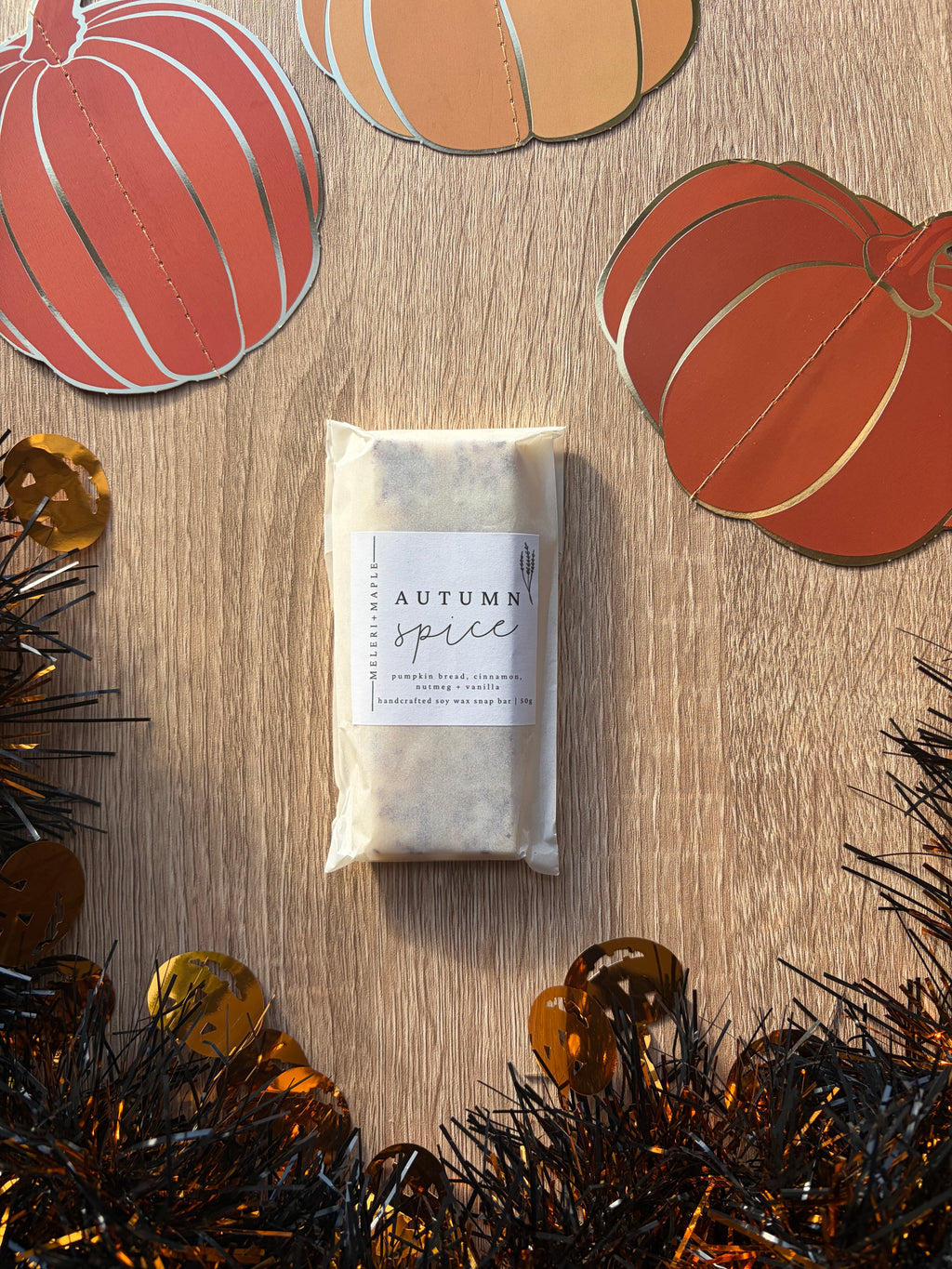 Autumn Spice Wax Melt Snap Bar