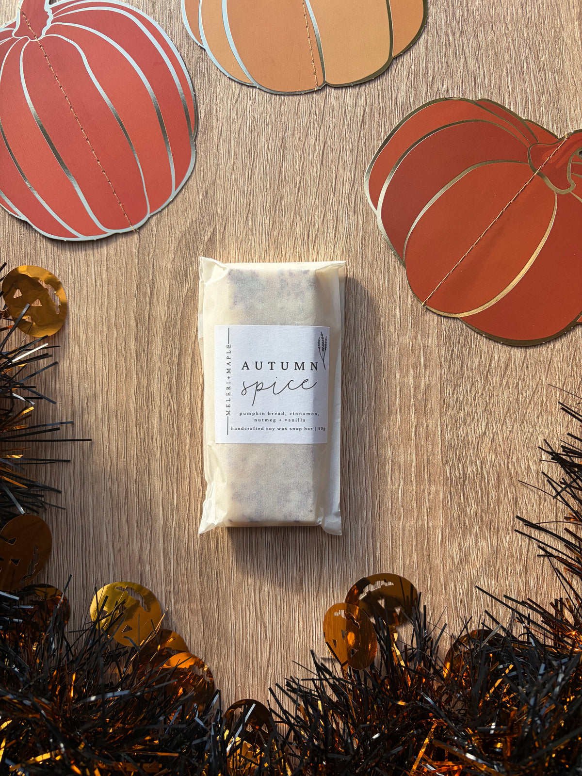 Autumn Spice Wax Melt Snap Bar