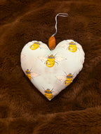 Bee Lavender Scented Heart