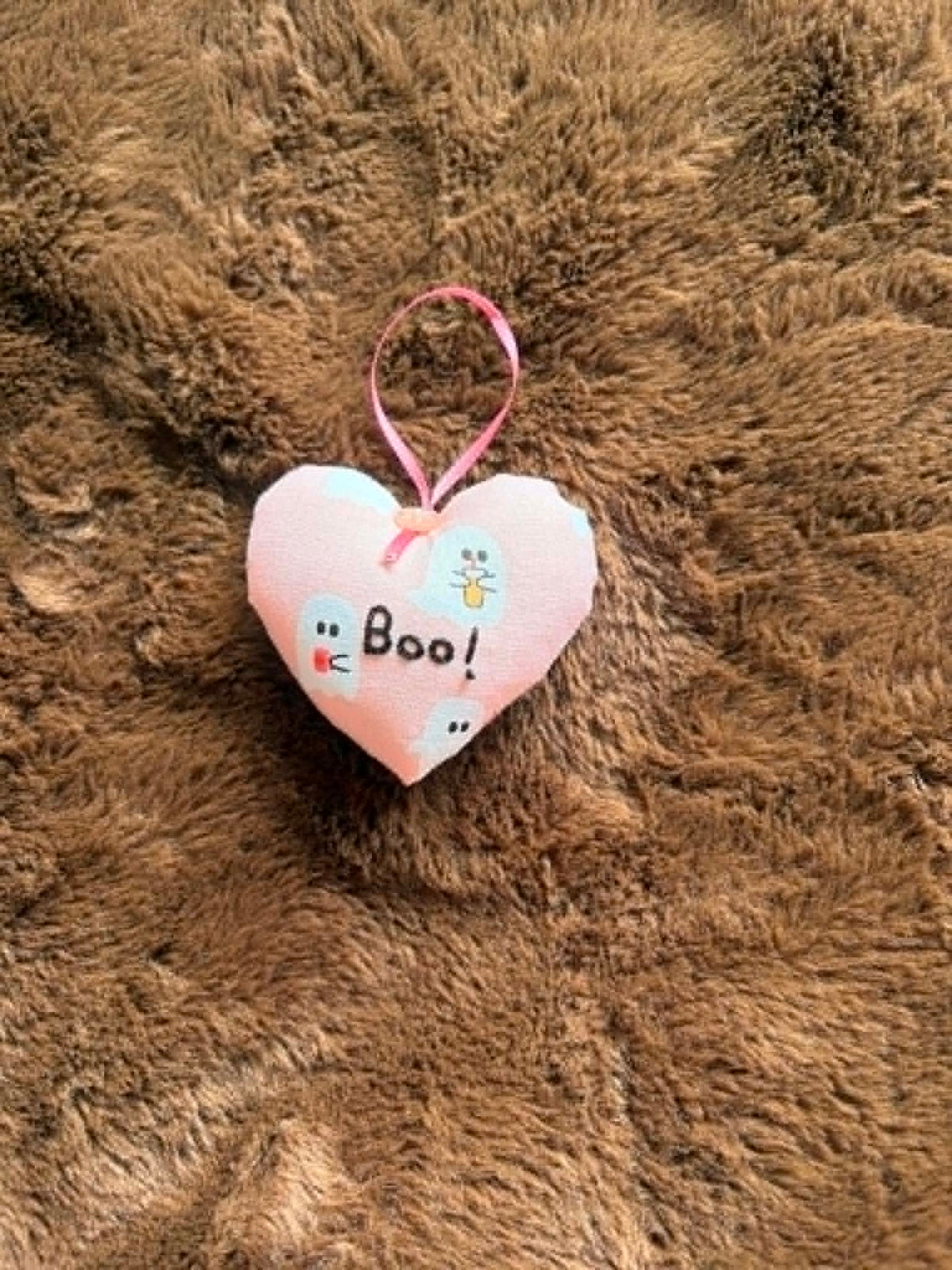 Boo Scented Ghost Mini Heart