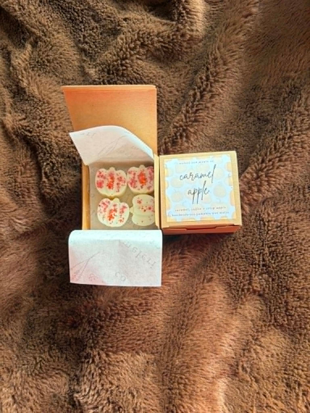 Caramel Apple Scented Wax Melt Pumpkins