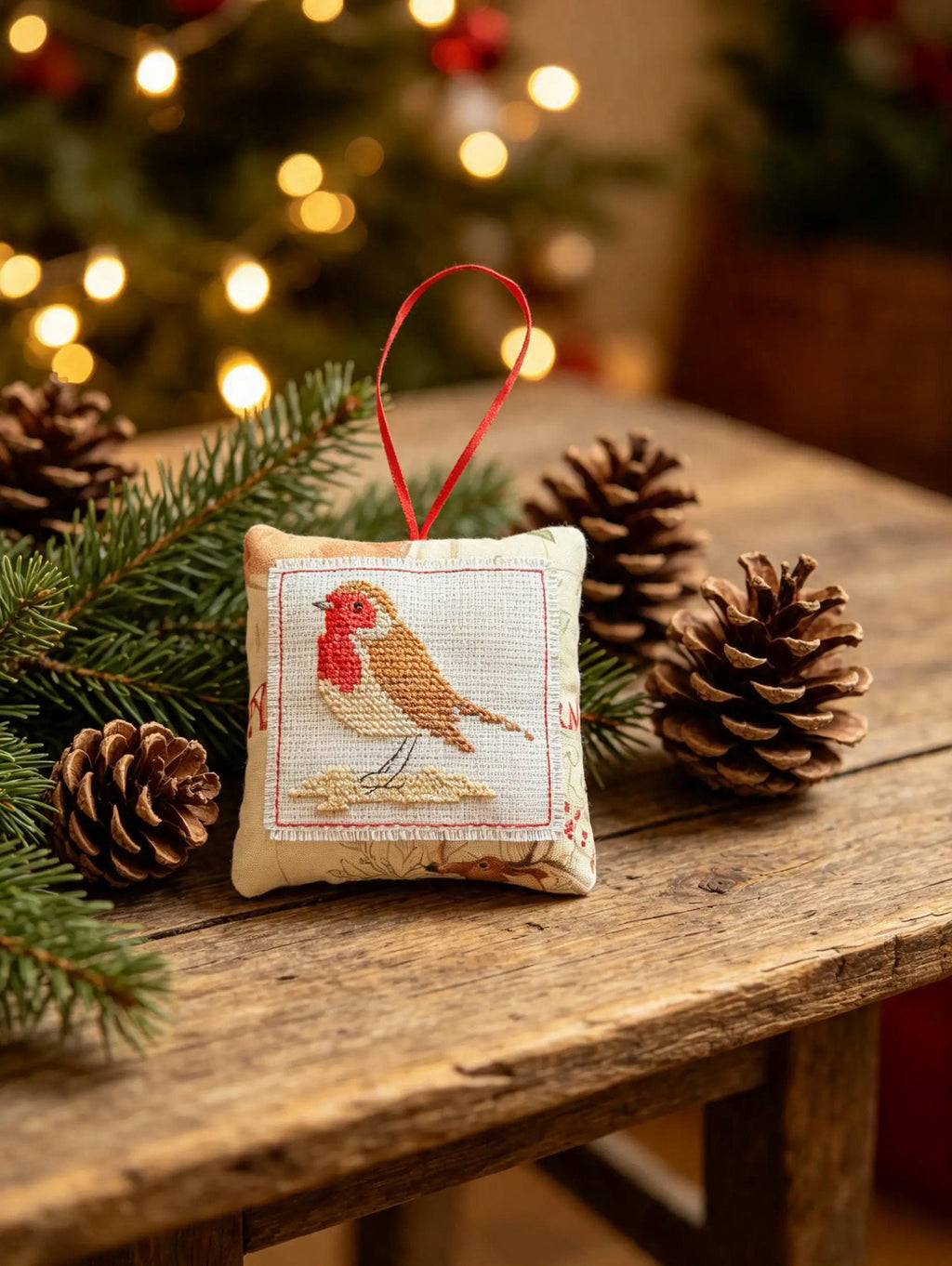 Robin Christmas Scented Sachet