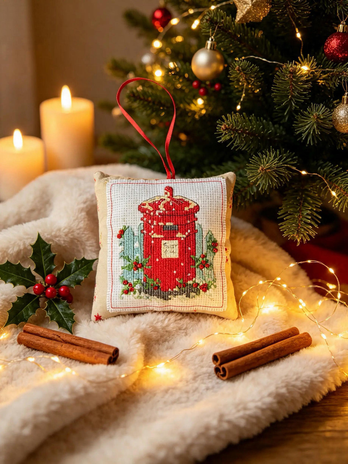 Post Box Christmas Scented Sachet