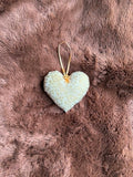 Gold Lavender Scented Mini Heart