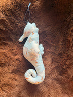 Gull Print Lavender Scented Seahorse