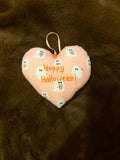 Happy Halloween Scented Ghost Heart