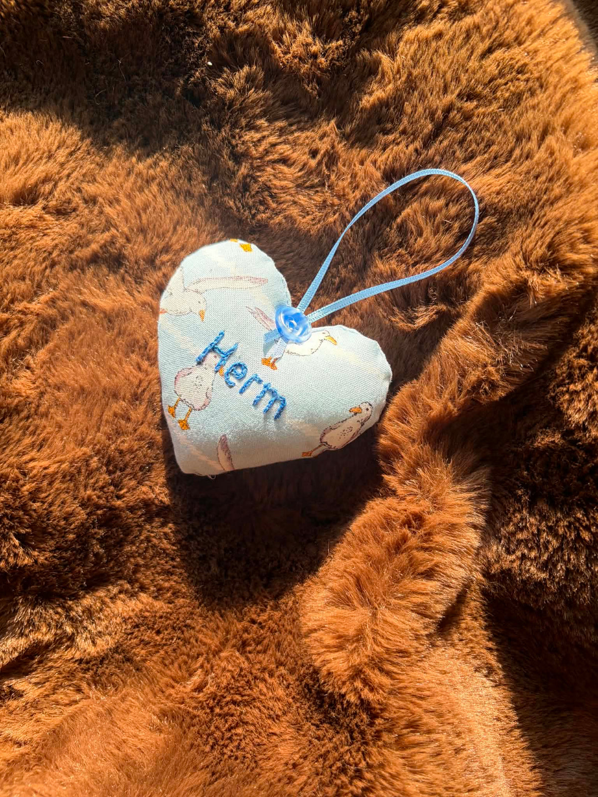 Herm Lavender Scented Mini Heart