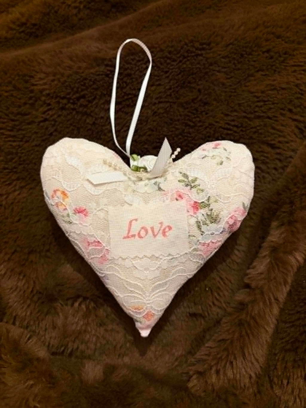 Love Lavender Scented Heart