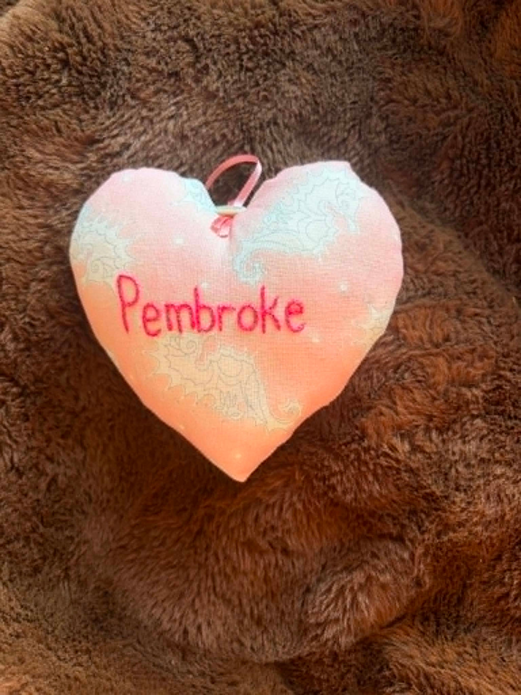 Pembroke Lavender Scented Heart