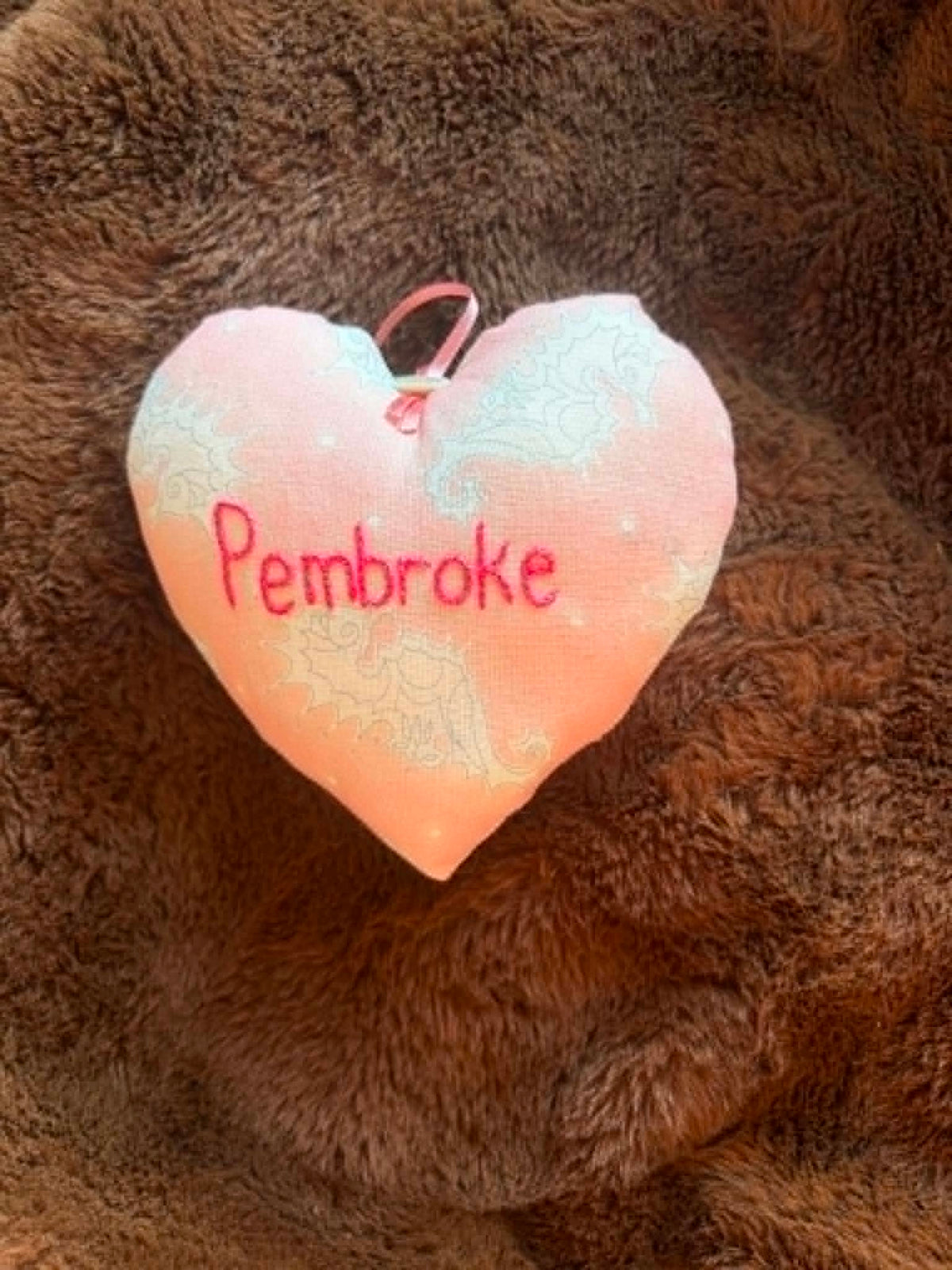 Pembroke Lavender Scented Heart