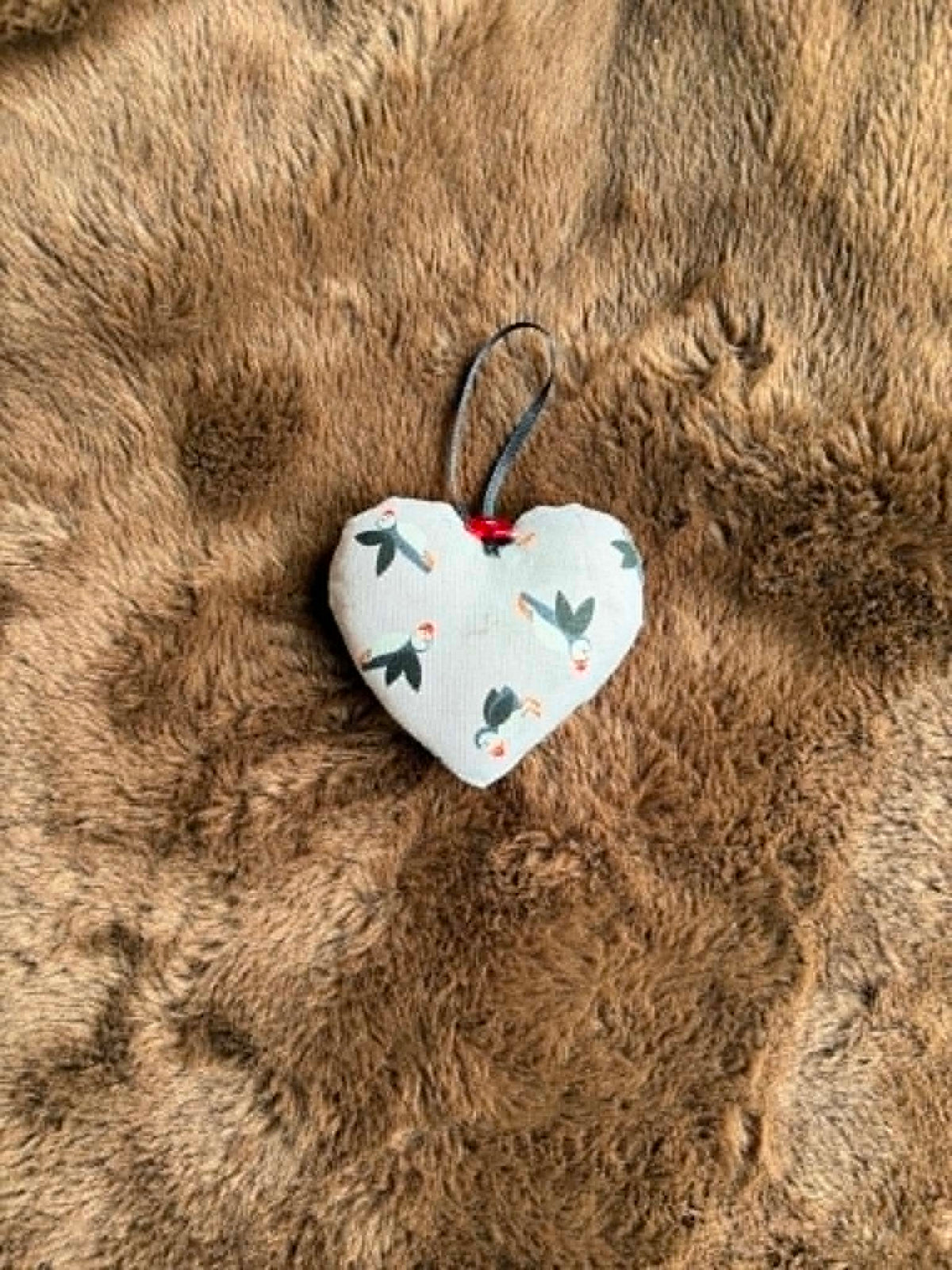 Puffin Lavender Scented Mini Heart