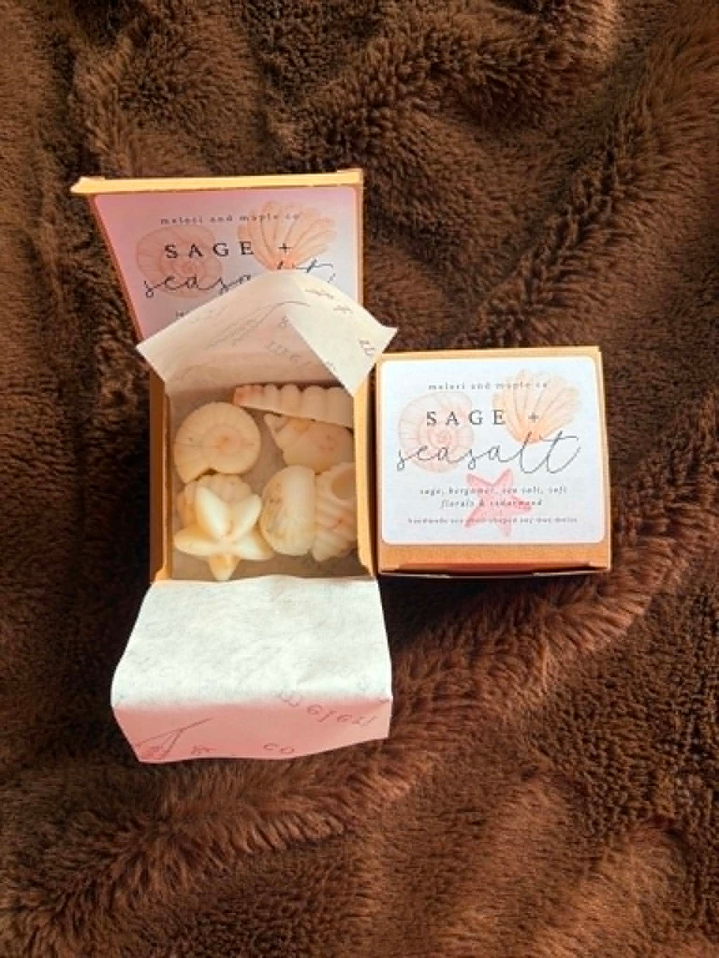 Sage & Sea Salt Wax Melt Shells