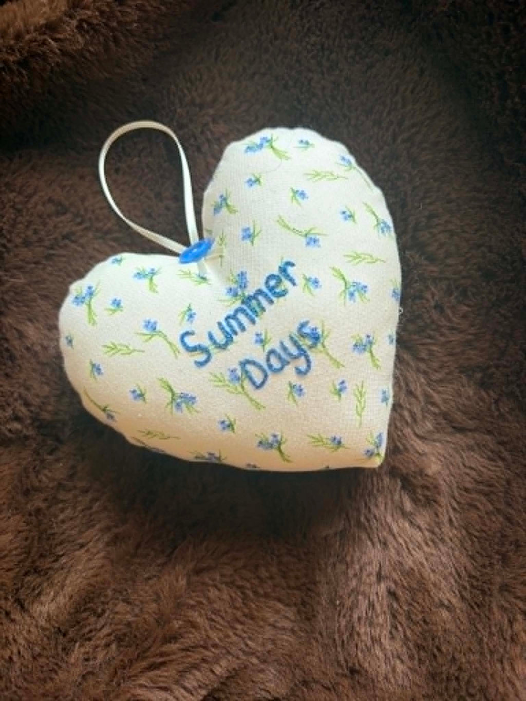 Summer Days Lavender Scented Heart