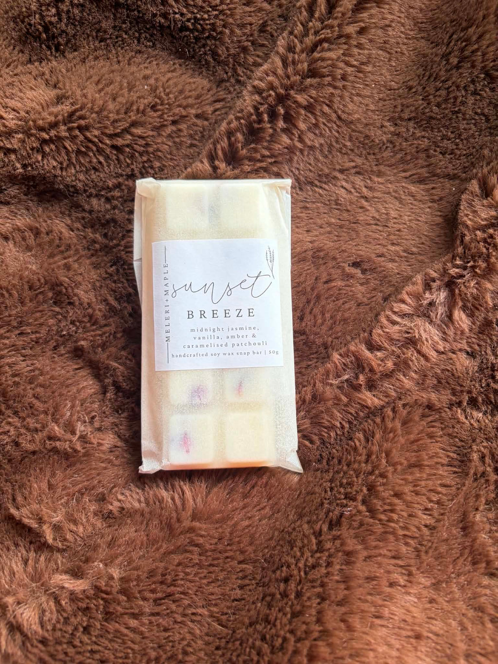 Sunset Breeze Scented Wax Melt Snap Bar