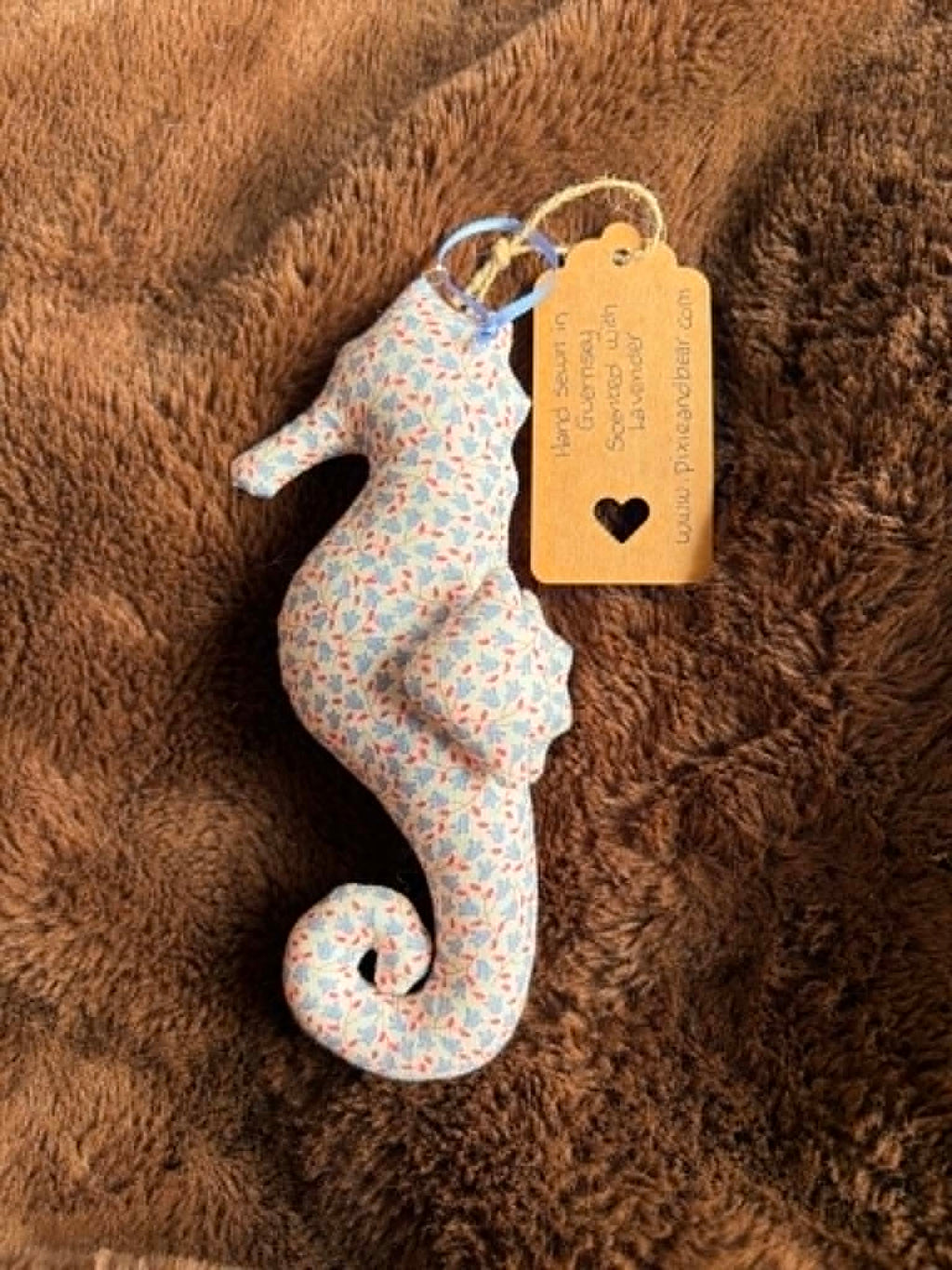 Floral Lavender Scented Seahorse